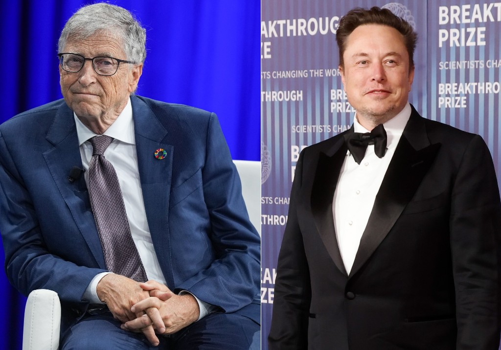 Bill Gates and Elon Musk